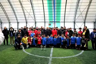 Alaca'da Geleceğin Yıldızları Futbol Turnuvası Sonuçlandı