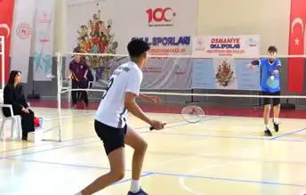 Osmaniye'de Badminton Şampiyonası Başladı!